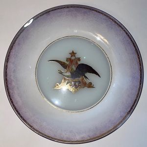 Vintage anheuser busch 14” platter